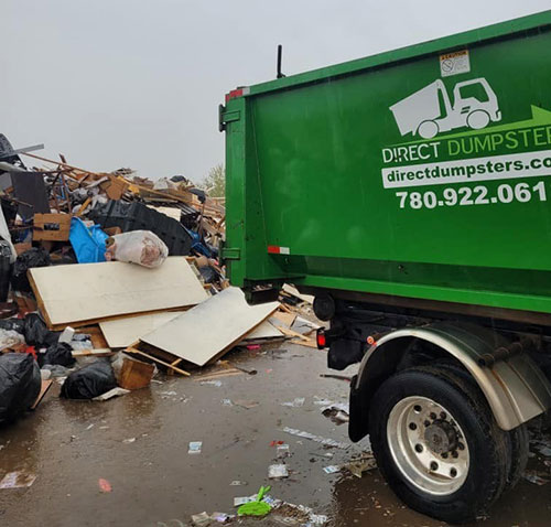 Sherwood Park's Direct Dumpsters is happy to help you declutter your residential property in Sherwood Park or anywhere in and around Edmonton.